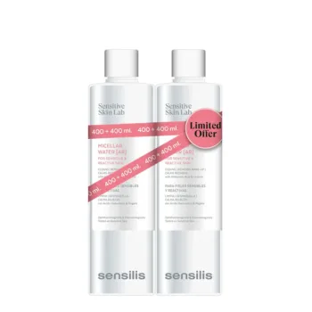 SENSILIS MICELLAR WATER [AR] for sensitive and reactive skin 2 x 400 ml