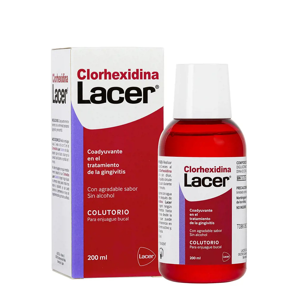 LACER CLORHEXIDINA colutorio 200 ml LACER CLORHEXIDINA colutorio 200 ml