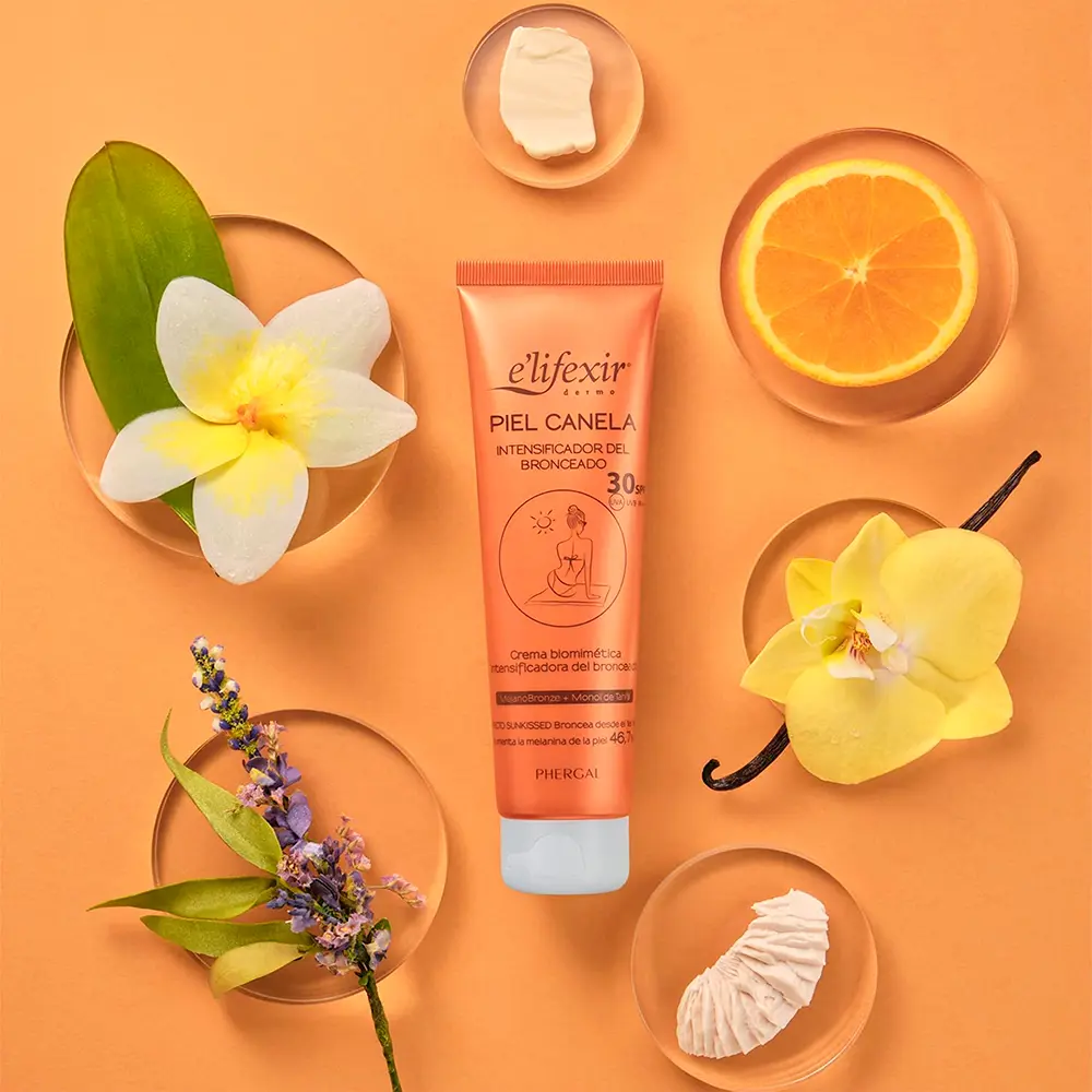 E'LIFEXIR Cinnamon Skin Tan Intensifier Spf 30 150 ml