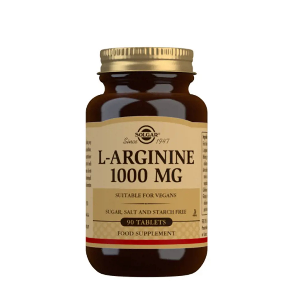 SOLGAR LArginine 1000 Mg 90 Tablets SOLGAR LArginine 1000 Mg 90 Tablets