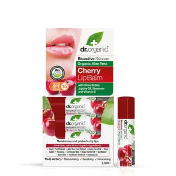 DR. ORGANIC ALOE VERA AND CEREZA lip balm 5.7 gr
