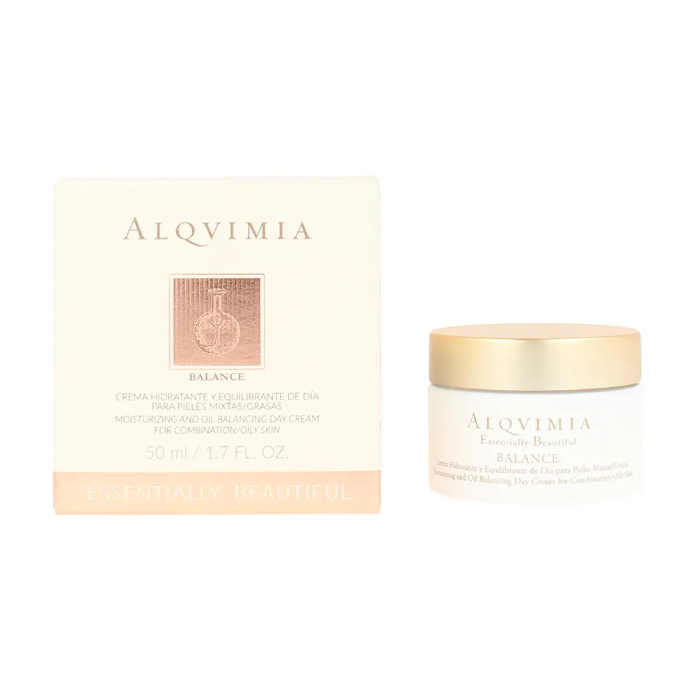 ALQVIMIA BALANCE Ausgleichende Feuchtigkeitscreme für Mischhaut und fettige Haut, 50 ml
