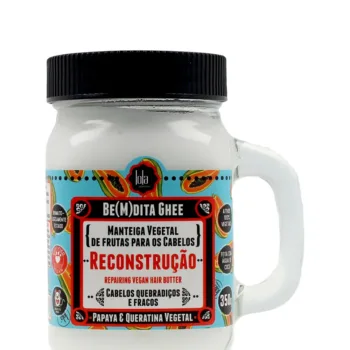 LOLA COSMETICS BE(M)DITA GHEE reconstructive mask papaya and vegetable keratin 350 gr