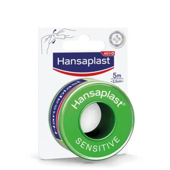 HANSAPLAST HP ESPARADRAPO SENSITIVE 5 mx 2.5 cm 1 Stk
