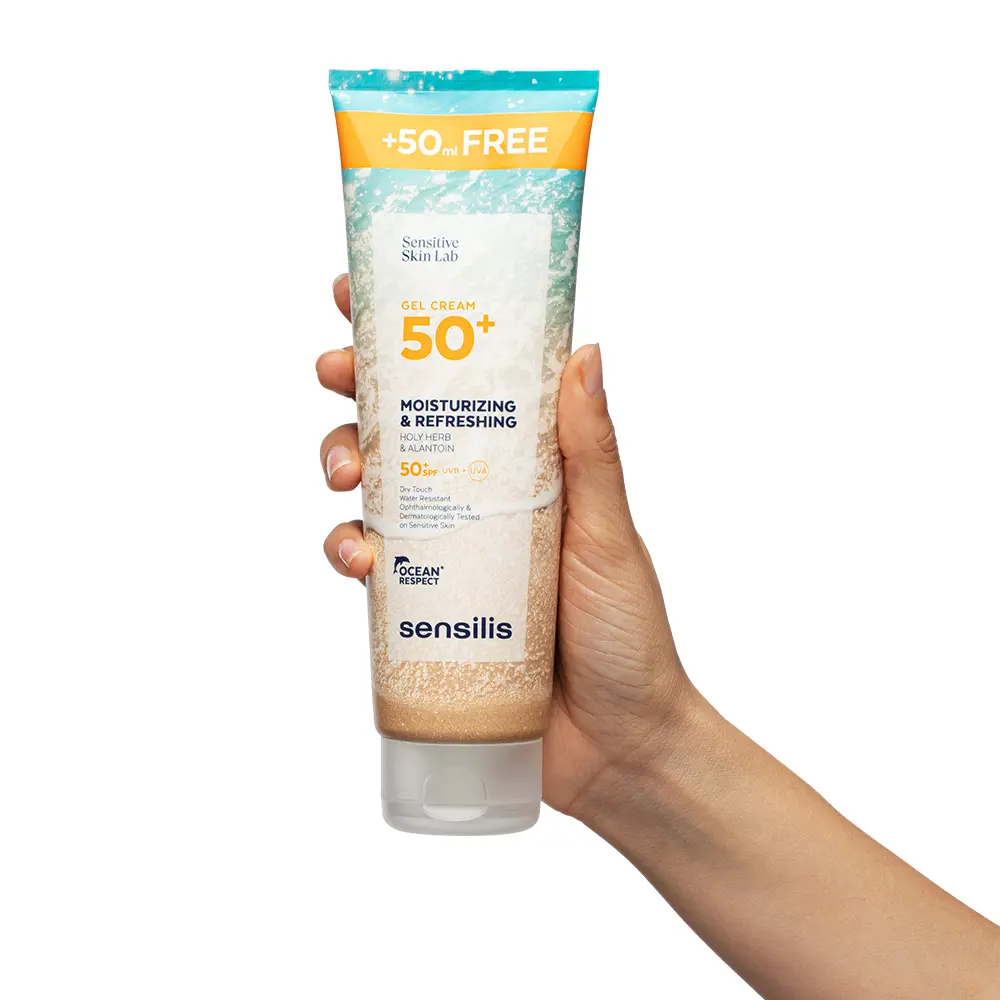 SENSILIS+ MOISTURIZING & REFRESHING cream gel SPF50+ 250 ml