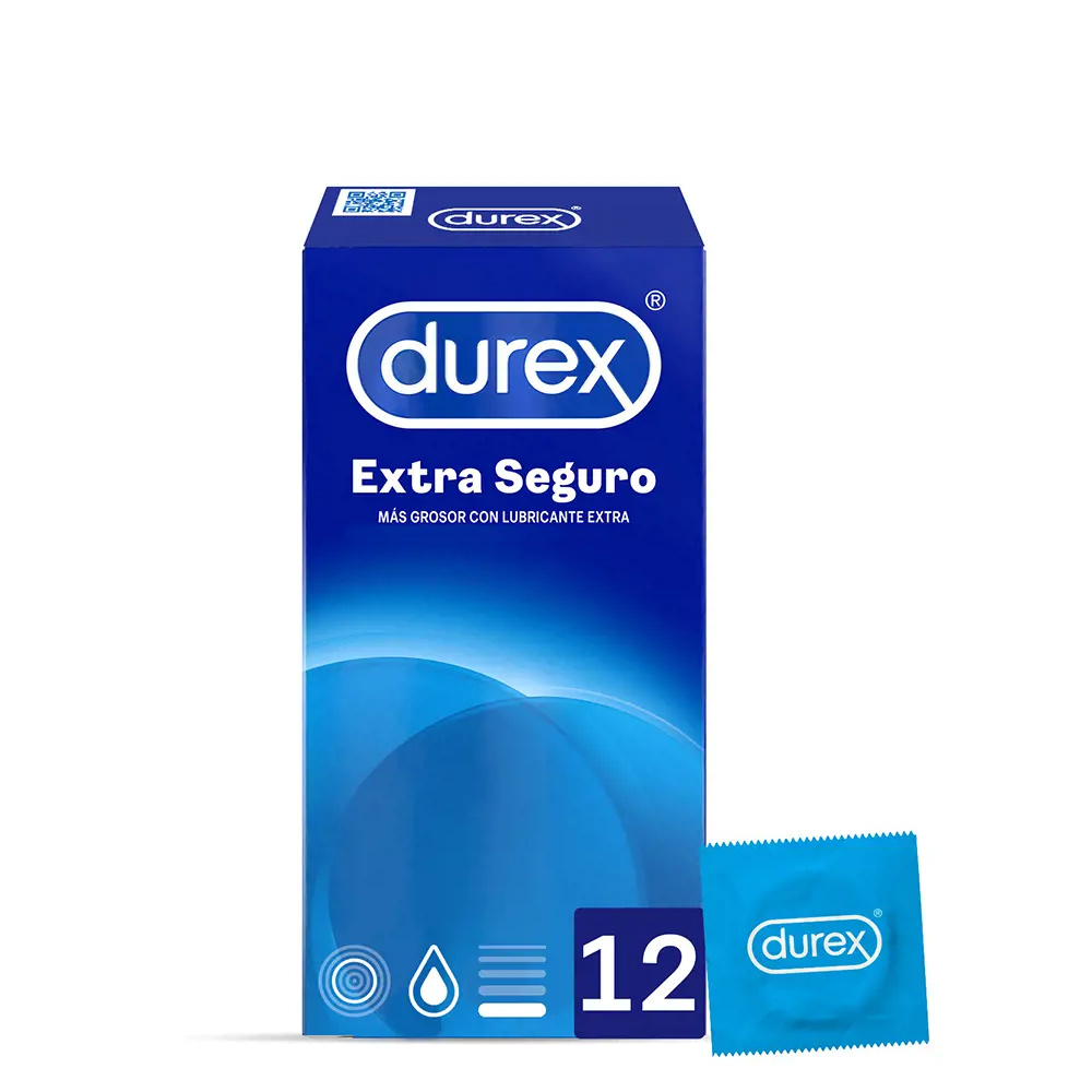 DUREX EXTRA SAFE condoms 12 u DUREX EXTRA SAFE condoms 12 u