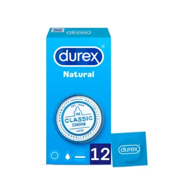 DUREX NATURAL condoms 12 units