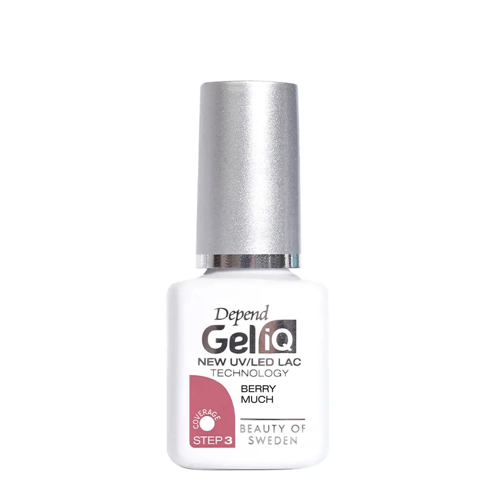 BETER Color Depend Gel iQ Nail Polish Color Berry Much 5 ml BETER Color Depend Gel iQ Nail Polish Color Berry Much 5 ml