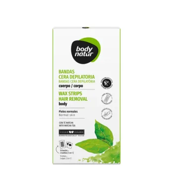 BODY NATUR BANDS depilatory wax body matcha tea 16 u