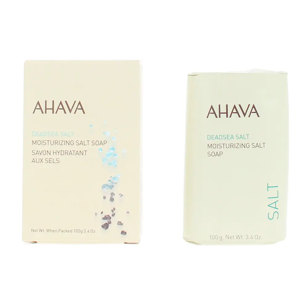 AHAVA DEAD SEA SALT Moisturizing soap bar 100 gr AHAVA DEAD SEA SALT Moisturizing soap bar 100 gr - Image 2