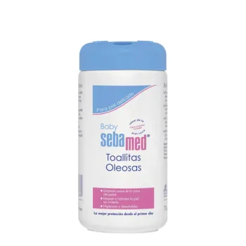 SEBAMED BABY oily wipes 70 u