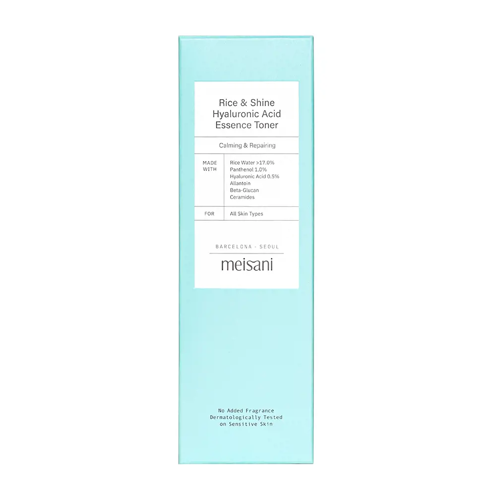 MEISANI RICE AND SHINE hyaluronic acid essence toner 150 ml