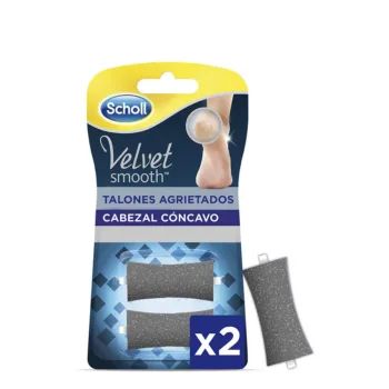 SCHOLL VELVET SMOOTH file for cracked heels replacement 2 units