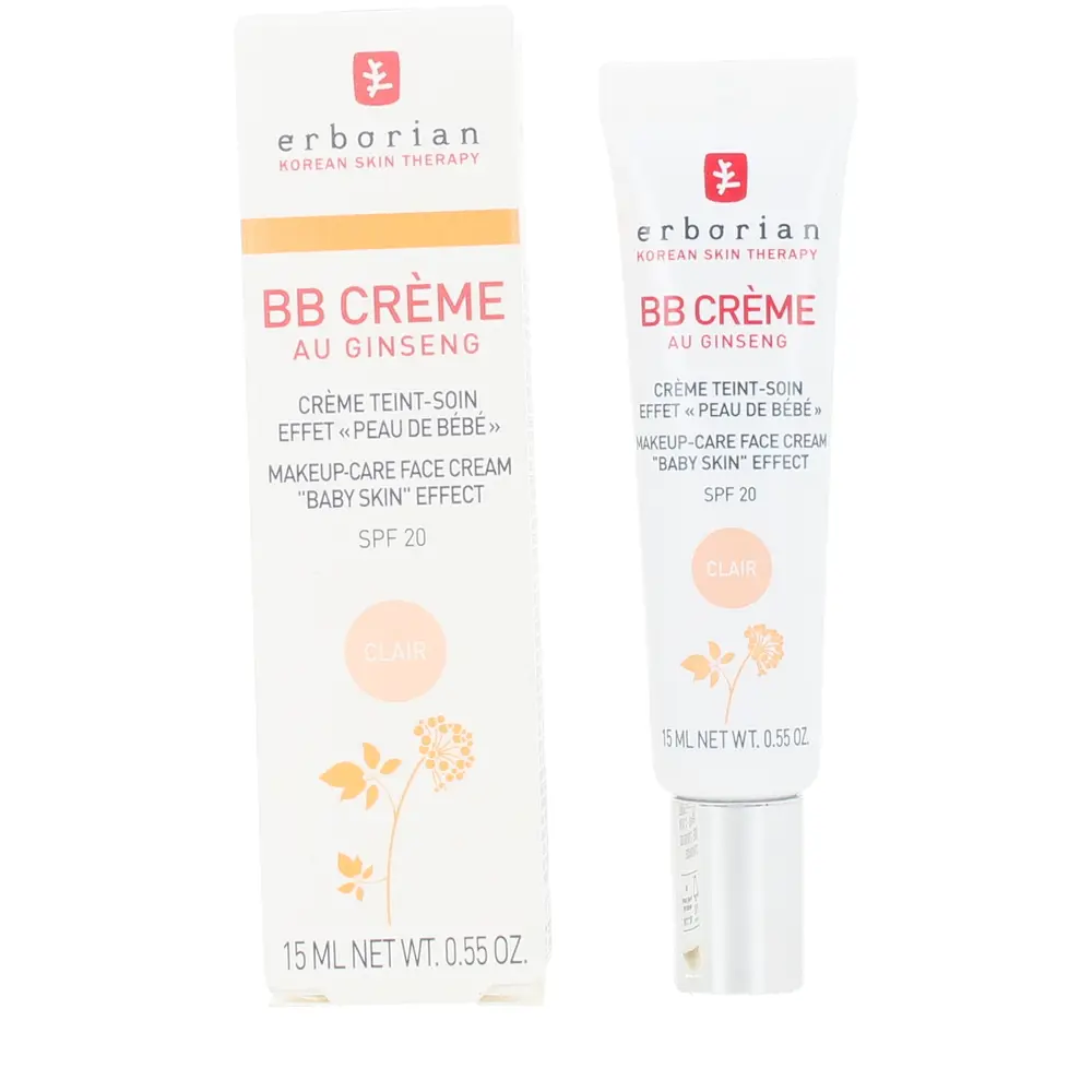 ERBORIAN BB CREAM Ginseng SPF20 #clear 15 ml ERBORIAN BB CREAM Ginseng SPF20 #clear 15 ml - Image 2
