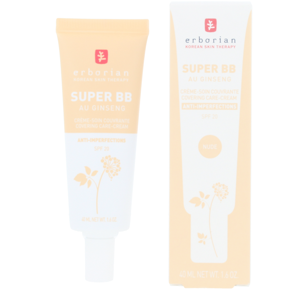 ERBORIAN SUPER BB AU GINSENG anti-blemish cream SPF20 #Nude 40 ml
