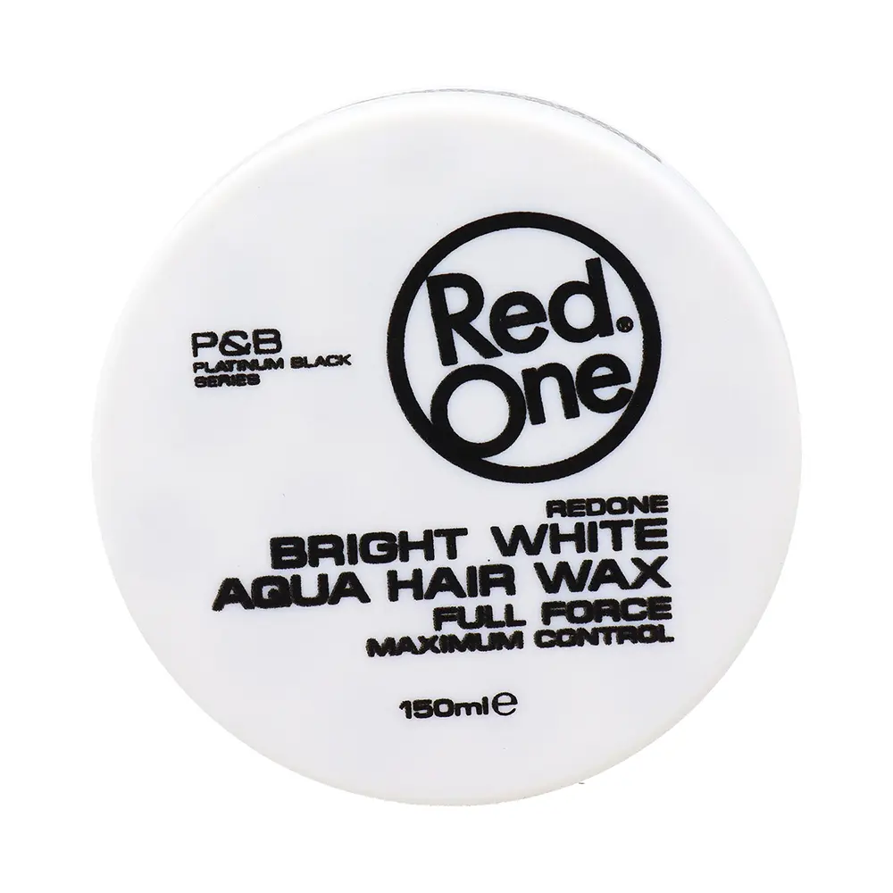 RED ONE FULL FORCE AQUA HAIR WAX maximum control bright white 150 ml