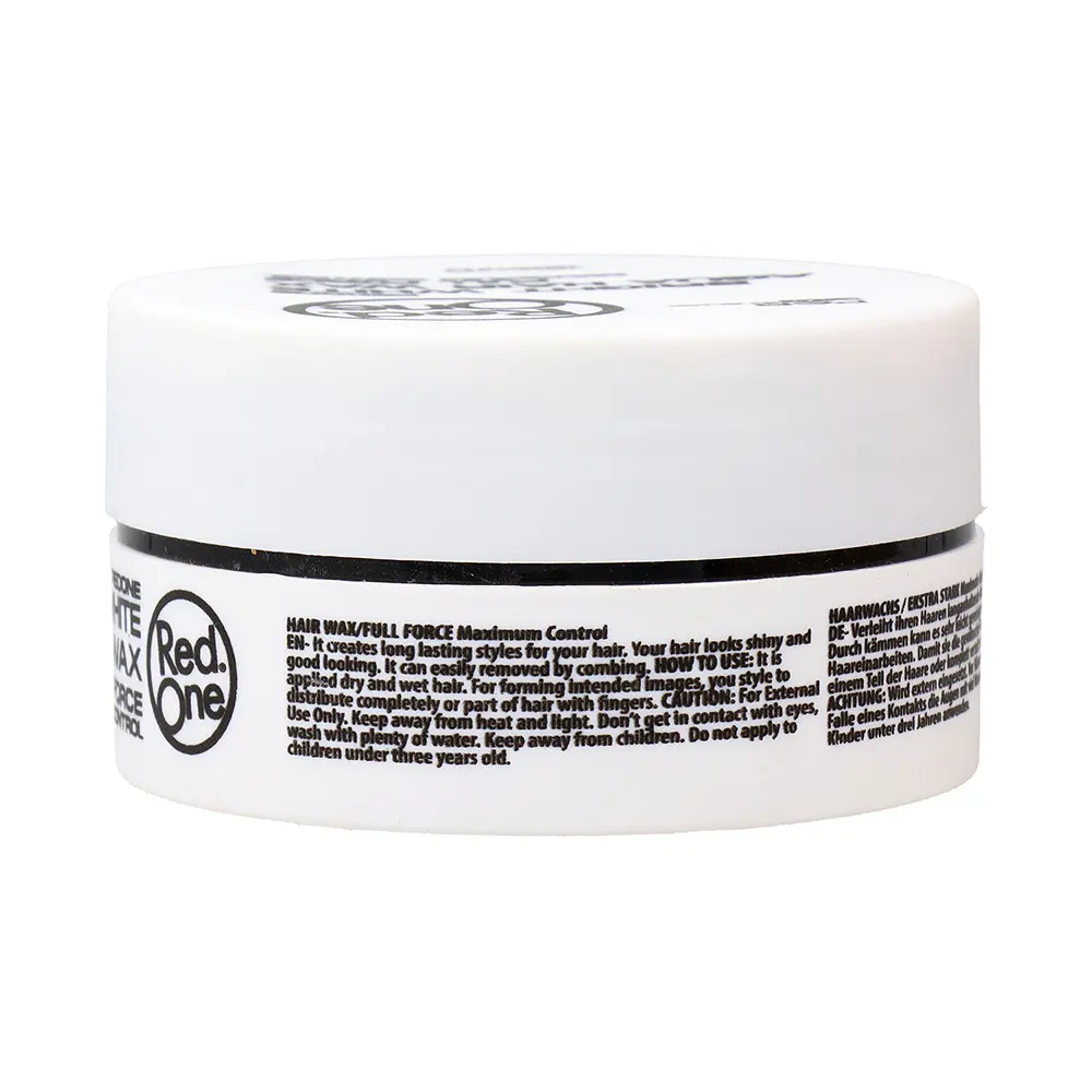 RED ONE FULL FORCE AQUA HAIR WAX maximum control bright white 150 ml RED ONE FULL FORCE AQUA HAIR WAX maximum control bright white 150 ml - Image 4