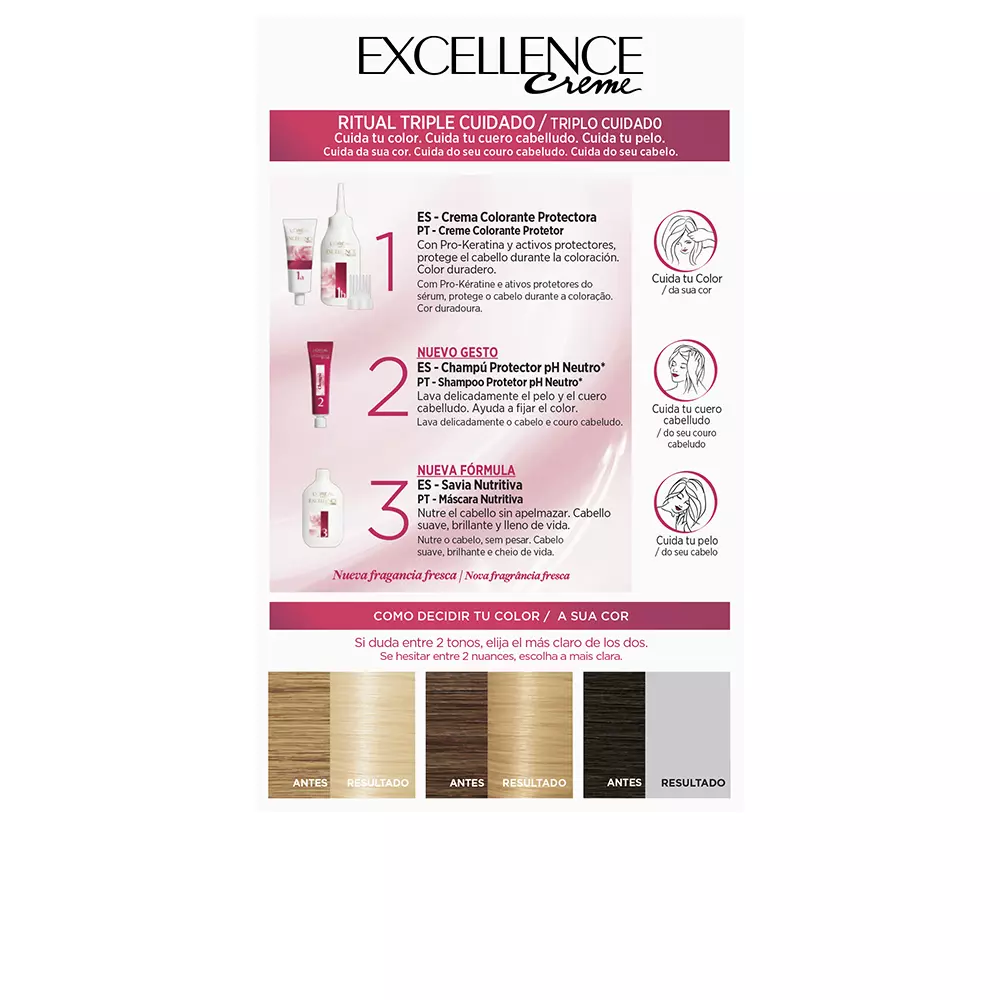 L'ORÉAL PARIS EXCELLENCE Creme dye #10 very light blonde 192 ml