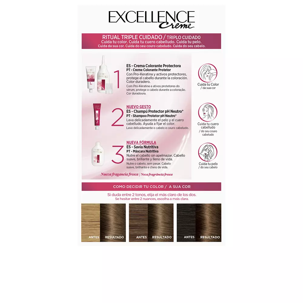 L'ORÉAL PARIS EXCELLENCE Creme dye #6 dark blonde 192 ml