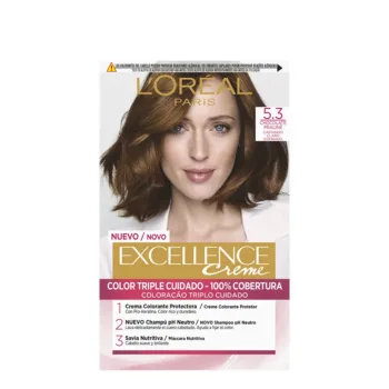 L'ORÉAL PARIS EXCELLENCE CREAM dye #5.3 castao clear dorado 1 u