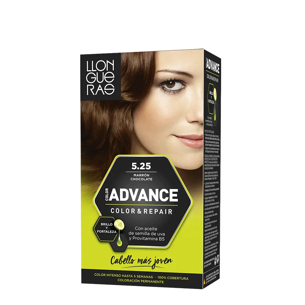 LLONGUERAS COLOR ADVANCE #5.25-brown chocolate LLONGUERAS COLOR ADVANCE #5.25-brown chocolate