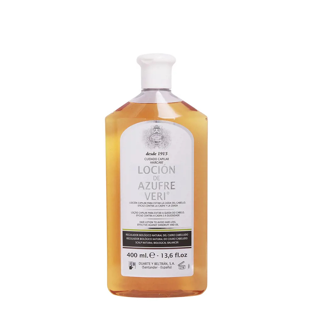 AZUFRE VERI AZUFRE VERI lotion anti-hair fall 400 ml AZUFRE VERI AZUFRE VERI lotion anti-hair fall 400 ml