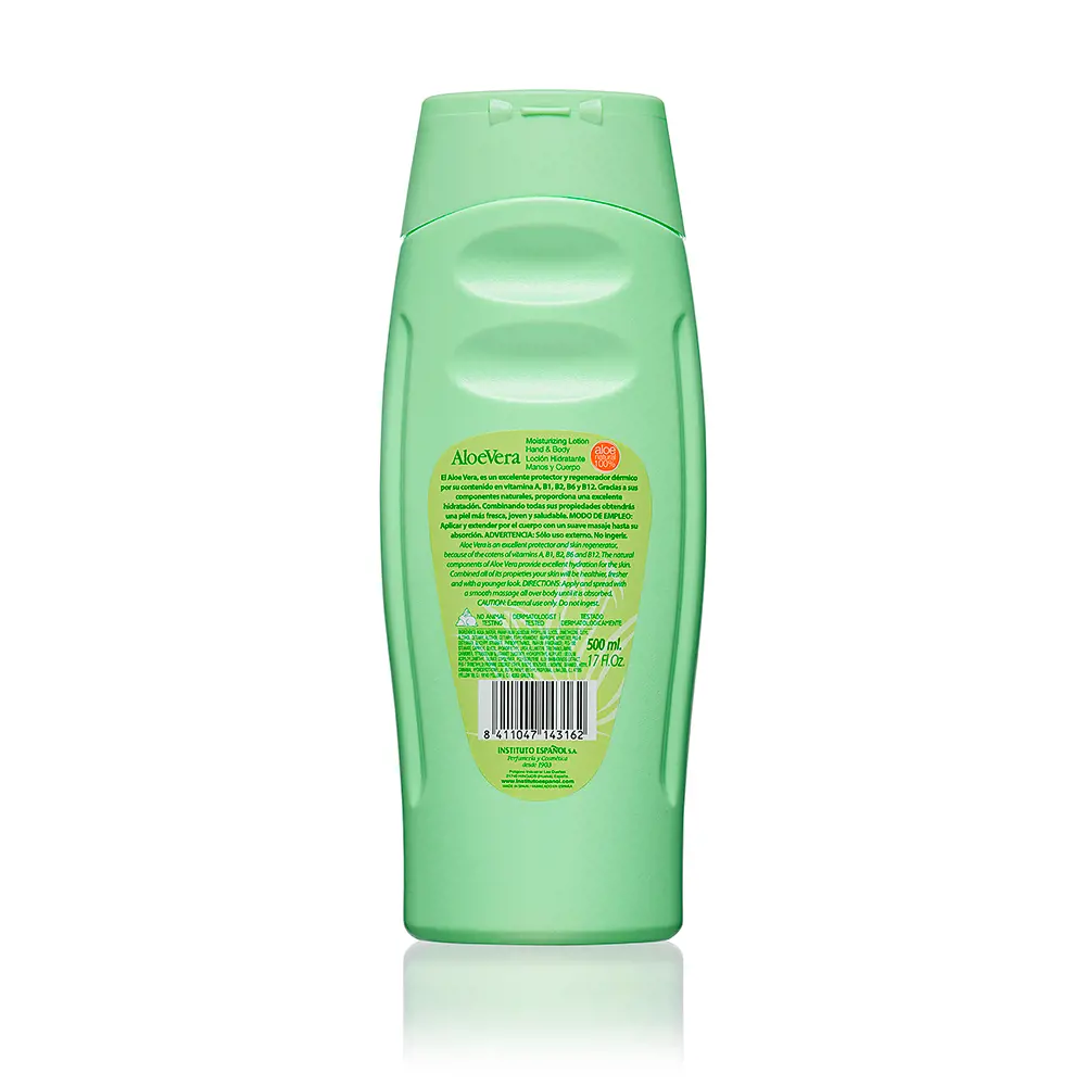 INSTITUTO ESPAÑOL ALOE VERA lotion moisturizing 500 ml INSTITUTO ESPAÑOL ALOE VERA lotion moisturizing 500 ml