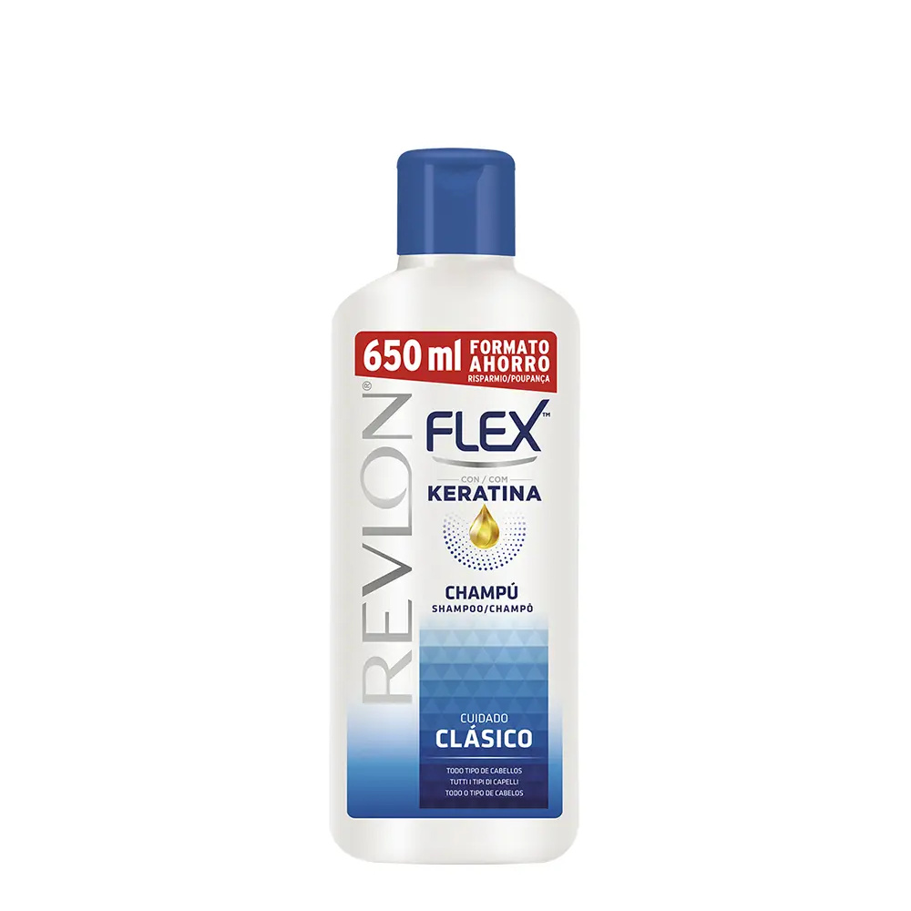 REVLON MASS MARKET FLEX KERATIN classic care shampoo 650 ml REVLON MASS MARKET FLEX KERATIN classic care shampoo 650 ml