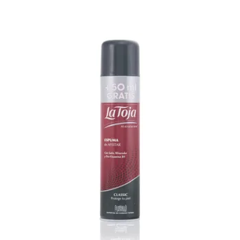 <span class="notranslate">LA TOJA HIDROTERMAL</span> foam afeitar classic spray 250 + 50 ml