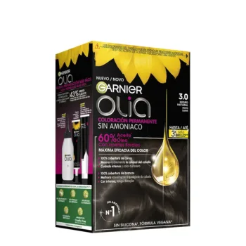GARNIER OLIA Permanent Color #3.0-Black 4 pcs