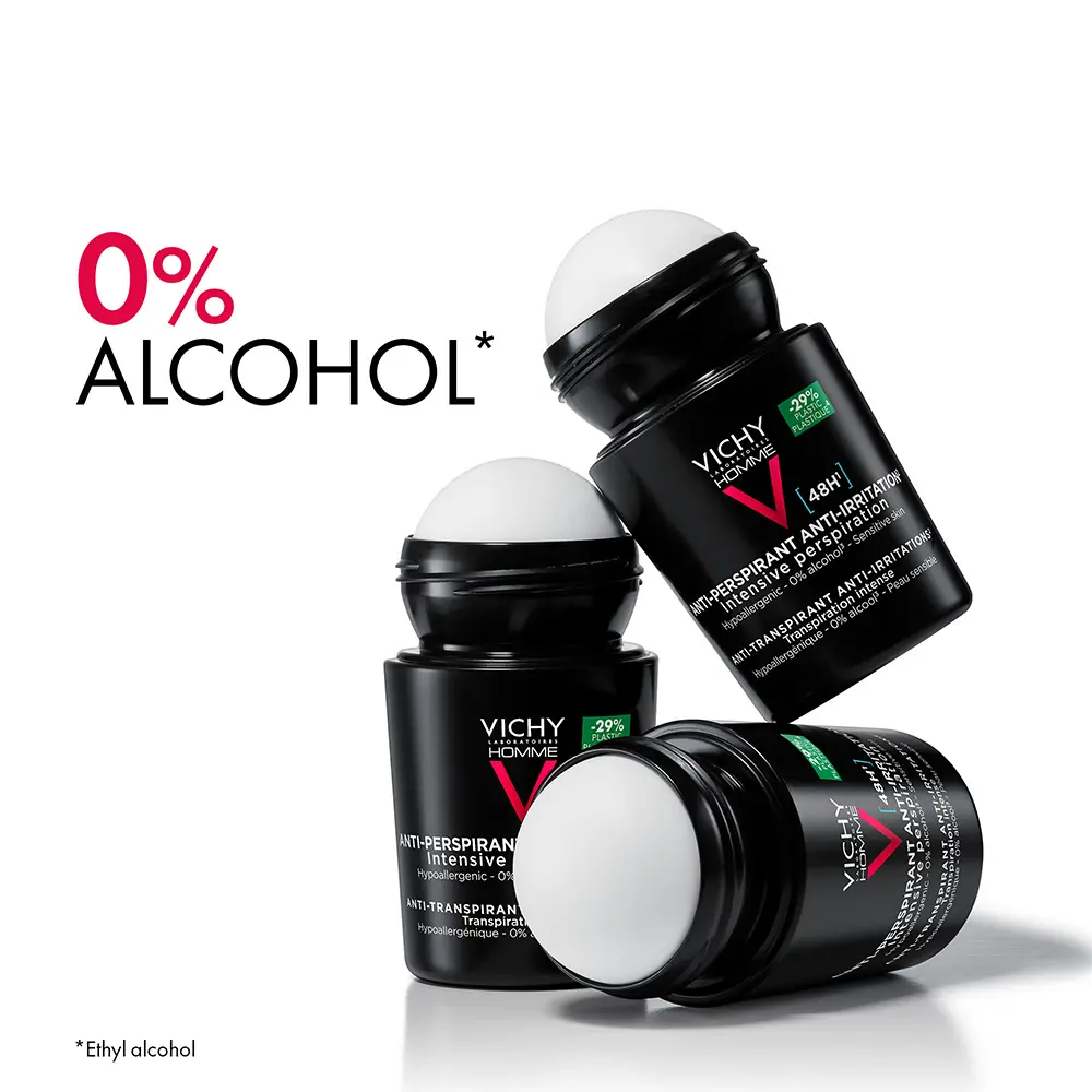 VICHY VICHY HOMME deodorant bille peaux sensibles 50 ml VICHY VICHY HOMME deodorant bille peaux sensibles 50 ml - Image 4