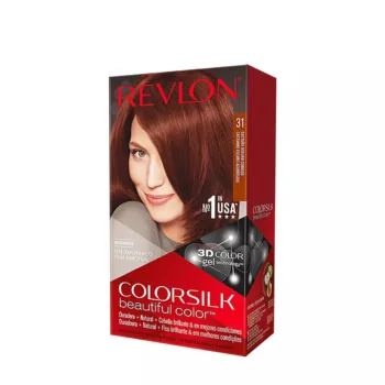 REVLON MASS MARKET COLORSILK dye #31-dark brown cobrizo 1 u