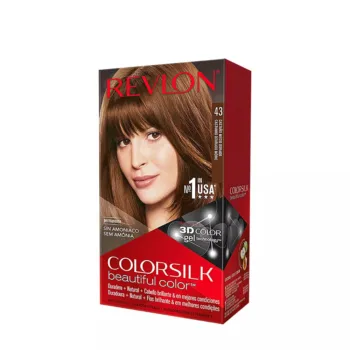 REVLON MASS MARKET COLORSILK dye #43-castao medio dorado 1 u