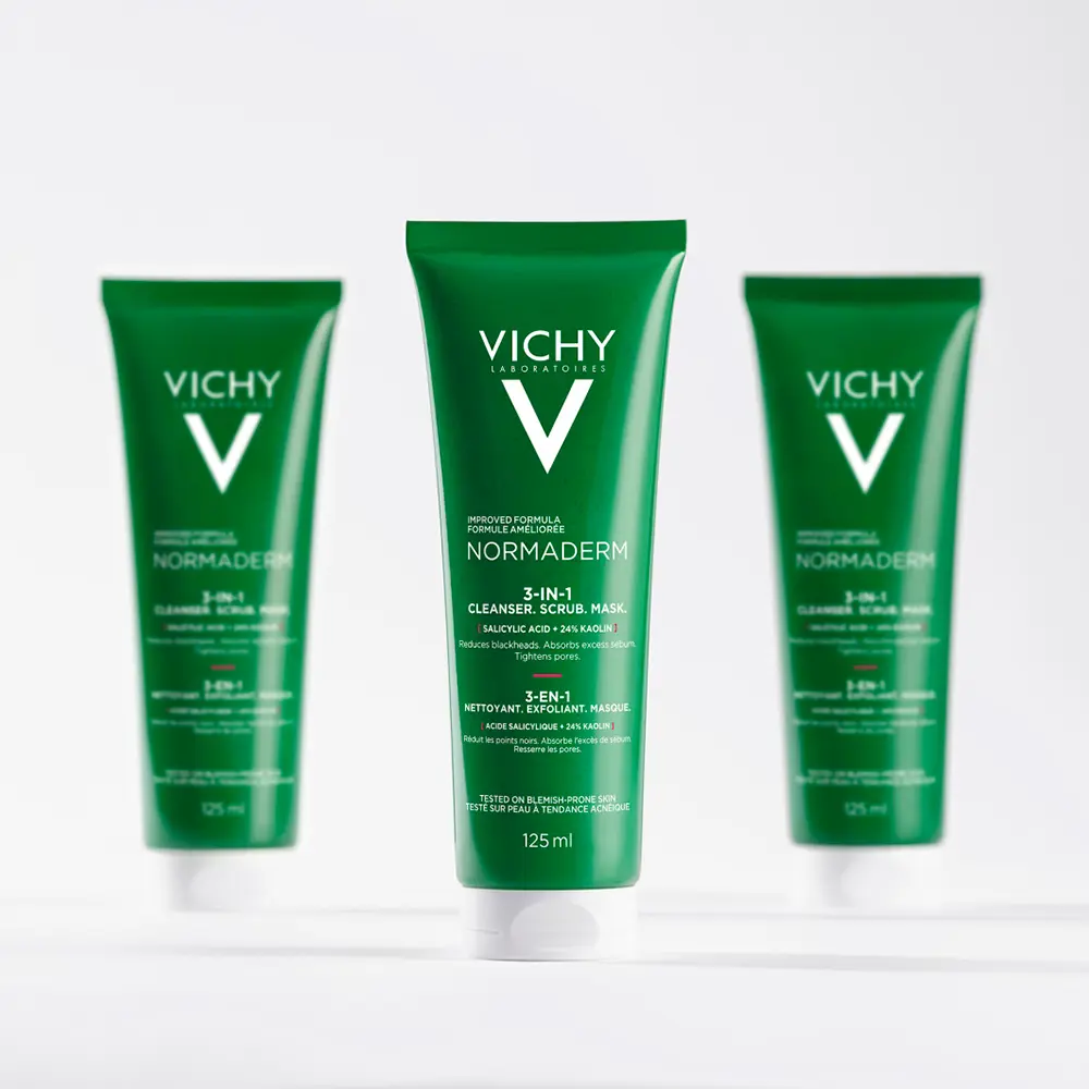 <span class="notranslate">VICHY NORMADERM</span> scrub + cleanser + mask 3 in 1 125 ml <span class="notranslate">VICHY NORMADERM</span> scrub + cleanser + mask 3 in 1 125 ml - Image 4