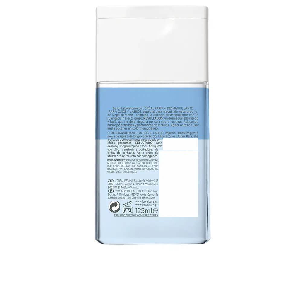 L'ORÉAL PARIS DESMAQUILLADOR EYES wasserfest 125 ml