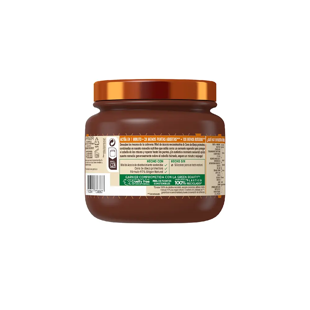 GARNIER ORIGINAL REMEDIES mask tesoros de honey 300 ml GARNIER ORIGINAL REMEDIES mask tesoros de honey 300 ml - Image 2
