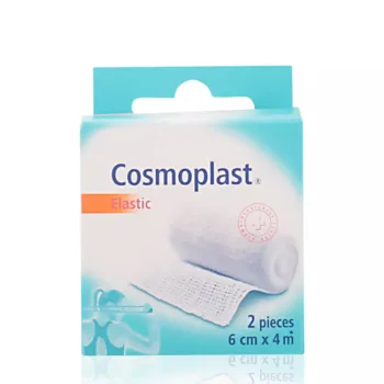 COSMOPLAST COSMOPLAST elastic bandage 6x4 cm 2 u COSMOPLAST COSMOPLAST elastic bandage 6x4 cm 2 u
