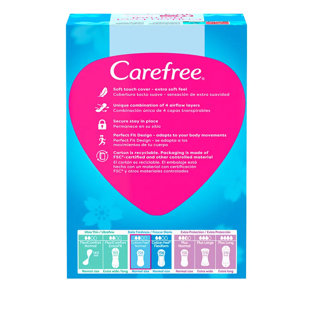 CAREFREE CAREFREE breathable protector 44 u