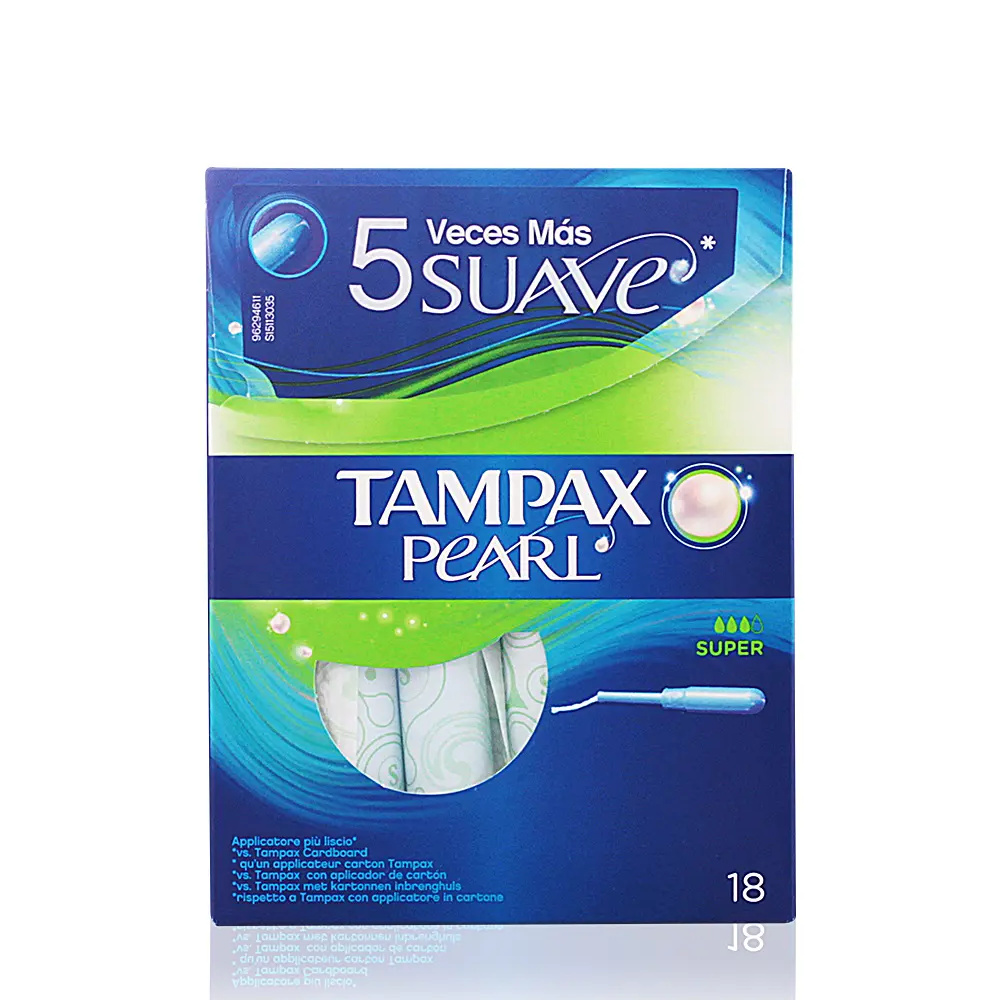 TAMPAX PEARL SUPER Tampon 18 pcs TAMPAX PEARL SUPER Tampon 18 pcs