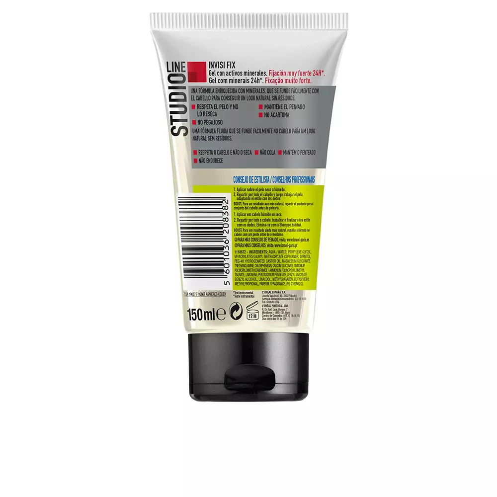 L'ORÉAL PARIS STUDIO LINE invisi fix gel n 6 150 ml L'ORÉAL PARIS STUDIO LINE invisi fix gel n 6 150 ml - Image 2