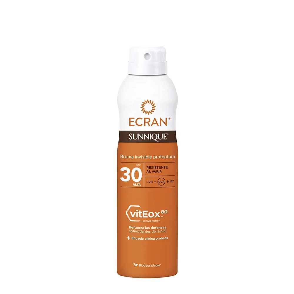 ECRAN ECRAN SUNNIQUE mist protectora invisible SPF30 250 ml ECRAN ECRAN SUNNIQUE mist protectora invisible SPF30 250 ml