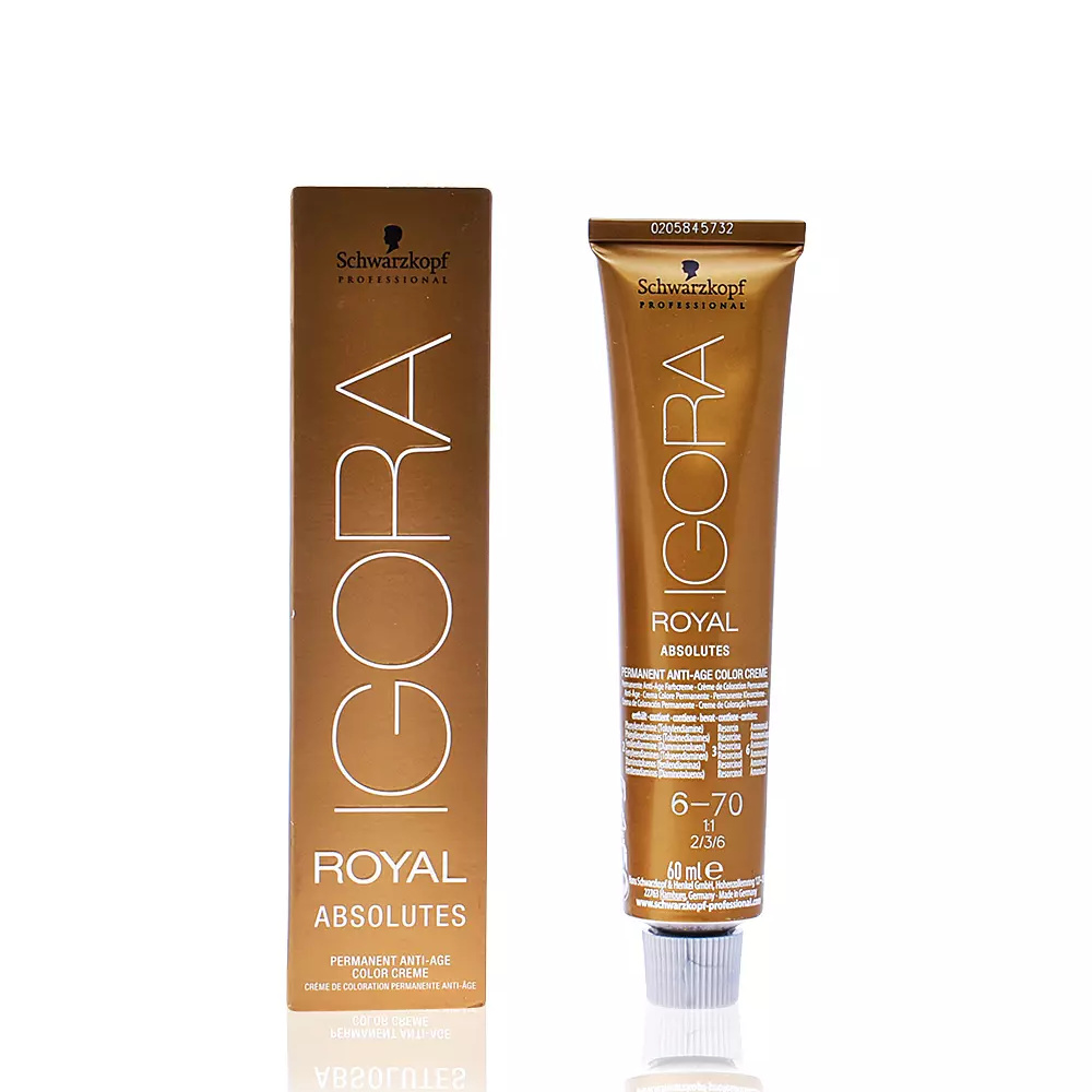 SCHWARZKOPF IGORA ROYAL ABSOLUS #6-70 SCHWARZKOPF IGORA ROYAL ABSOLUS #6-70