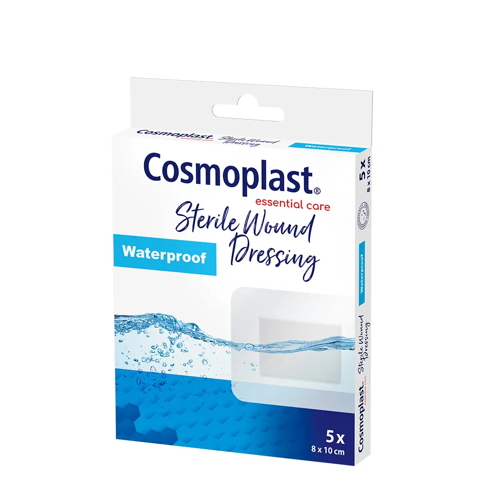 COSMOPLAST COSMOPLAST aqua large dressings 5 u COSMOPLAST COSMOPLAST aqua large dressings 5 u