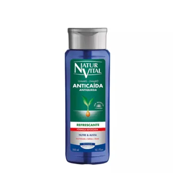 NATUR VITAL CHAMPU ANTICAIDA refrescante 300 ml