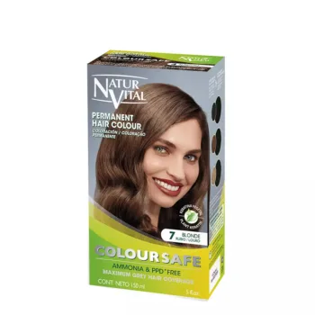 NATUR VITAL COLOURSAFE permanent hair color #7-blonde