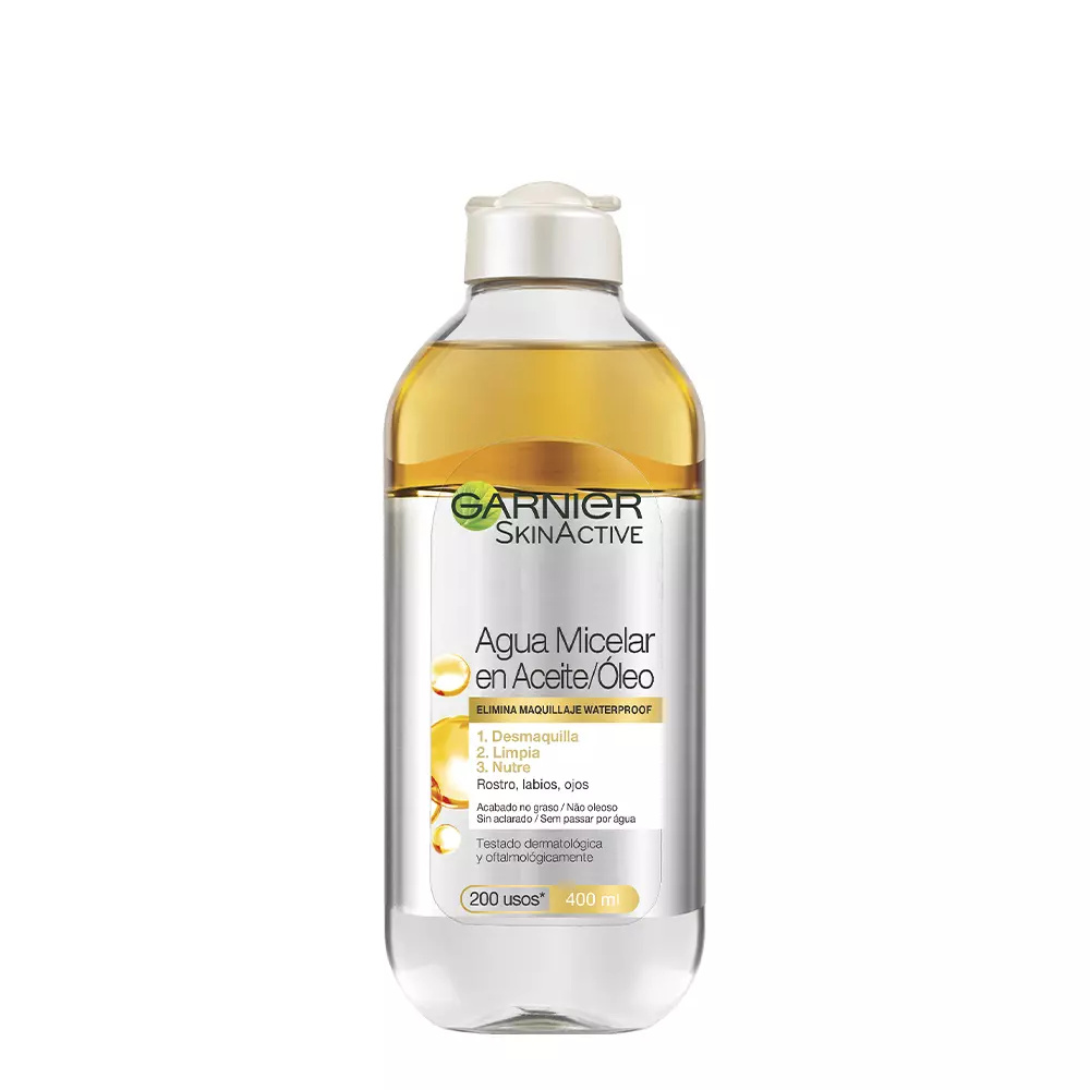 GARNIER SKINACTIVE MICELLAR WATER oil waterproof 400 ml GARNIER SKINACTIVE MICELLAR WATER oil waterproof 400 ml