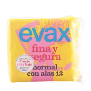EVAX FINA&SEGURA compresas alas normal 12 u