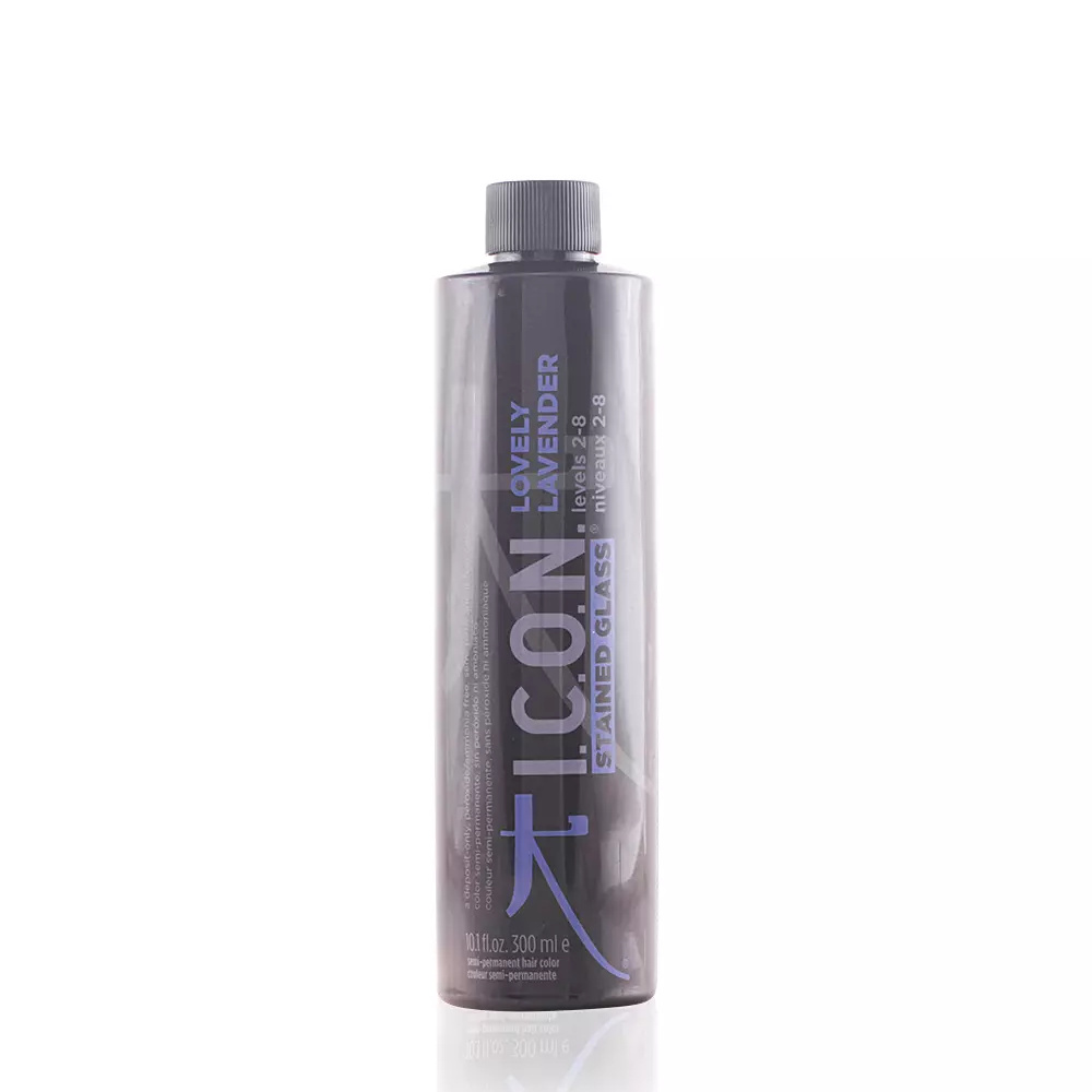 I.C.O.N. STAINED GLASS semi-permanent levels #lovely lavender 2-8 300 ml I.C.O.N. STAINED GLASS semi-permanent levels #lovely lavender 2-8 300 ml