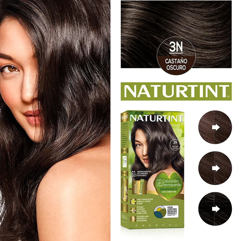 NATURTINT NATURTINT #3N dark chestnut 170 ml