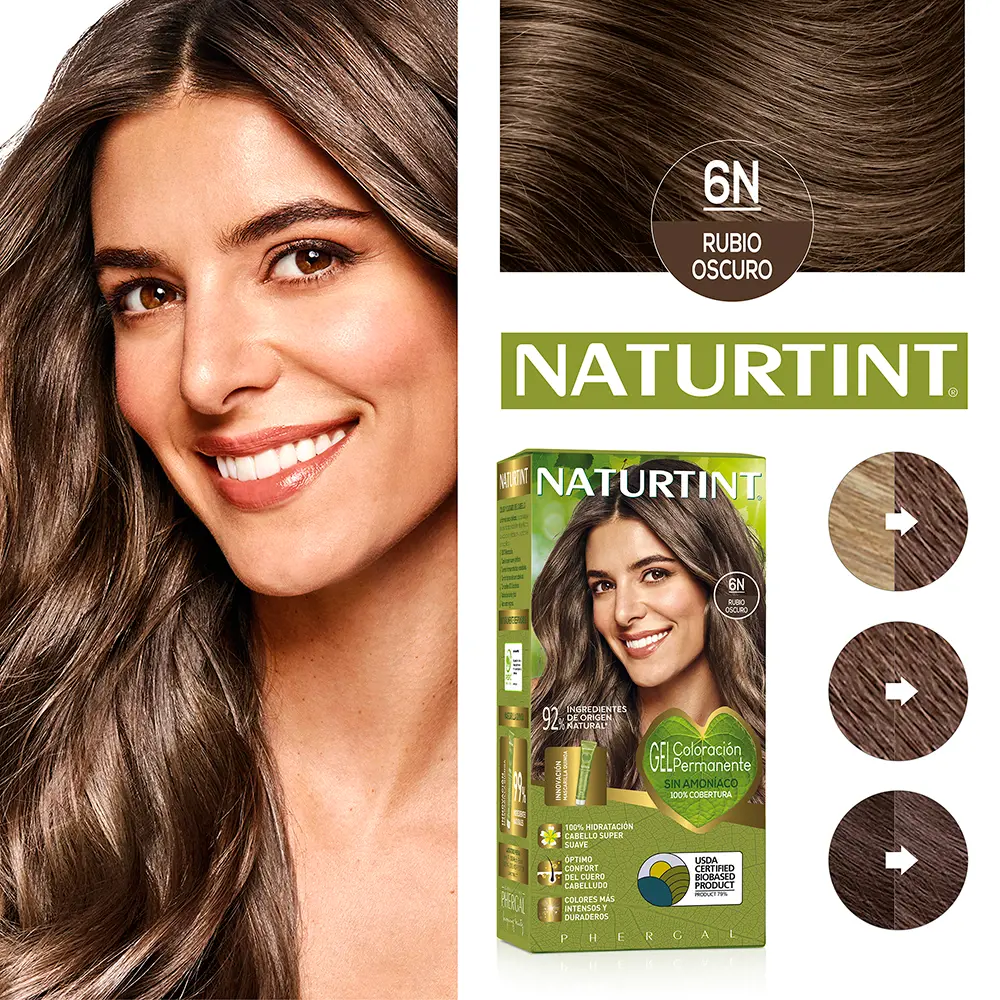 NATURTINT NATURTINT #6N dark blonde 170 ml